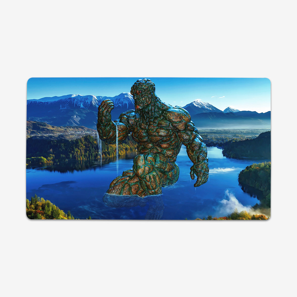 Titan Of The Sea Playmat - Premium Playmat from Inked Gaming - Just $34.99! Shop now at Game Crave Tournament Store