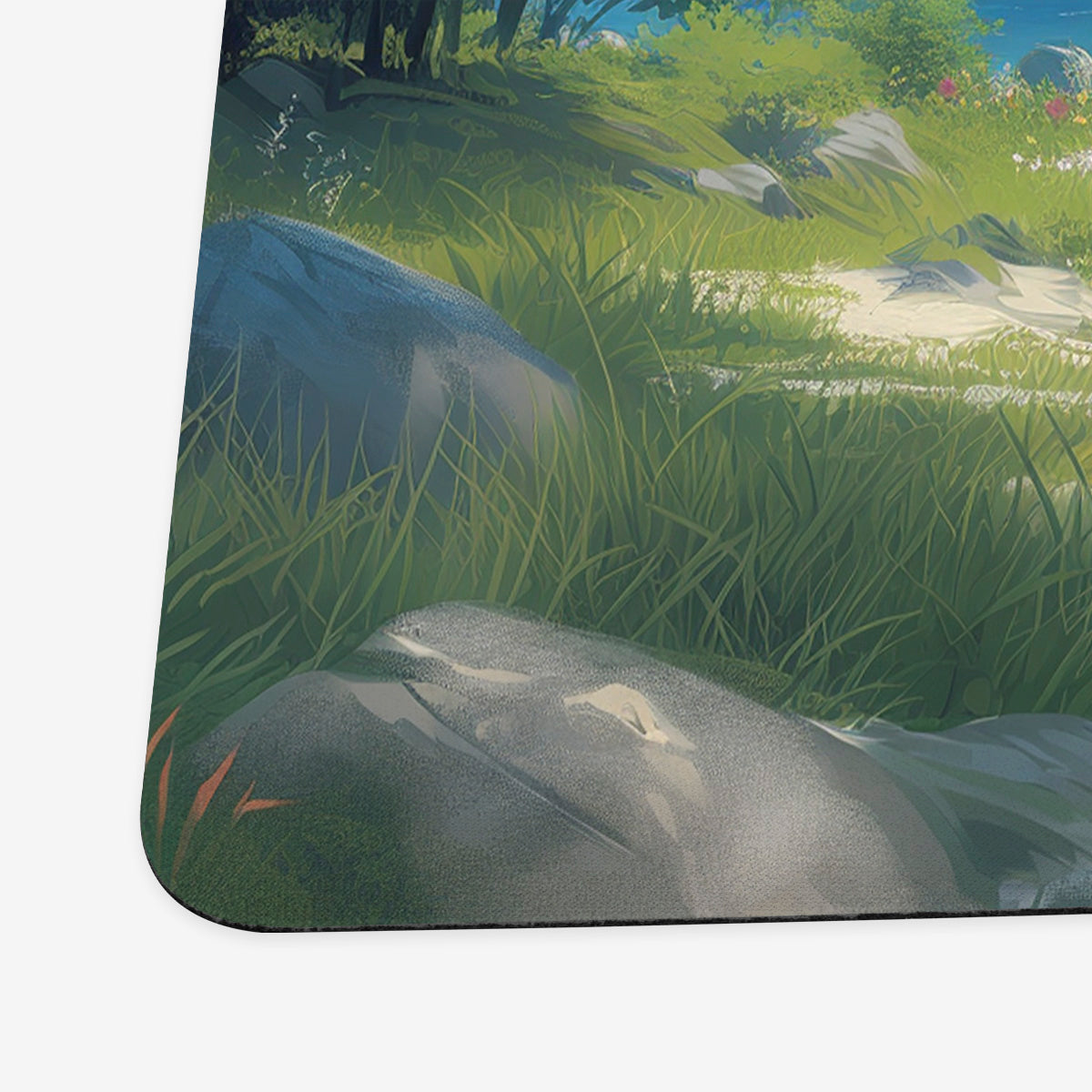 Tranquil Mountain Lake Playmat - Premium Playmat from Inked Gaming - Just $34.99! Shop now at Game Crave Tournament Store