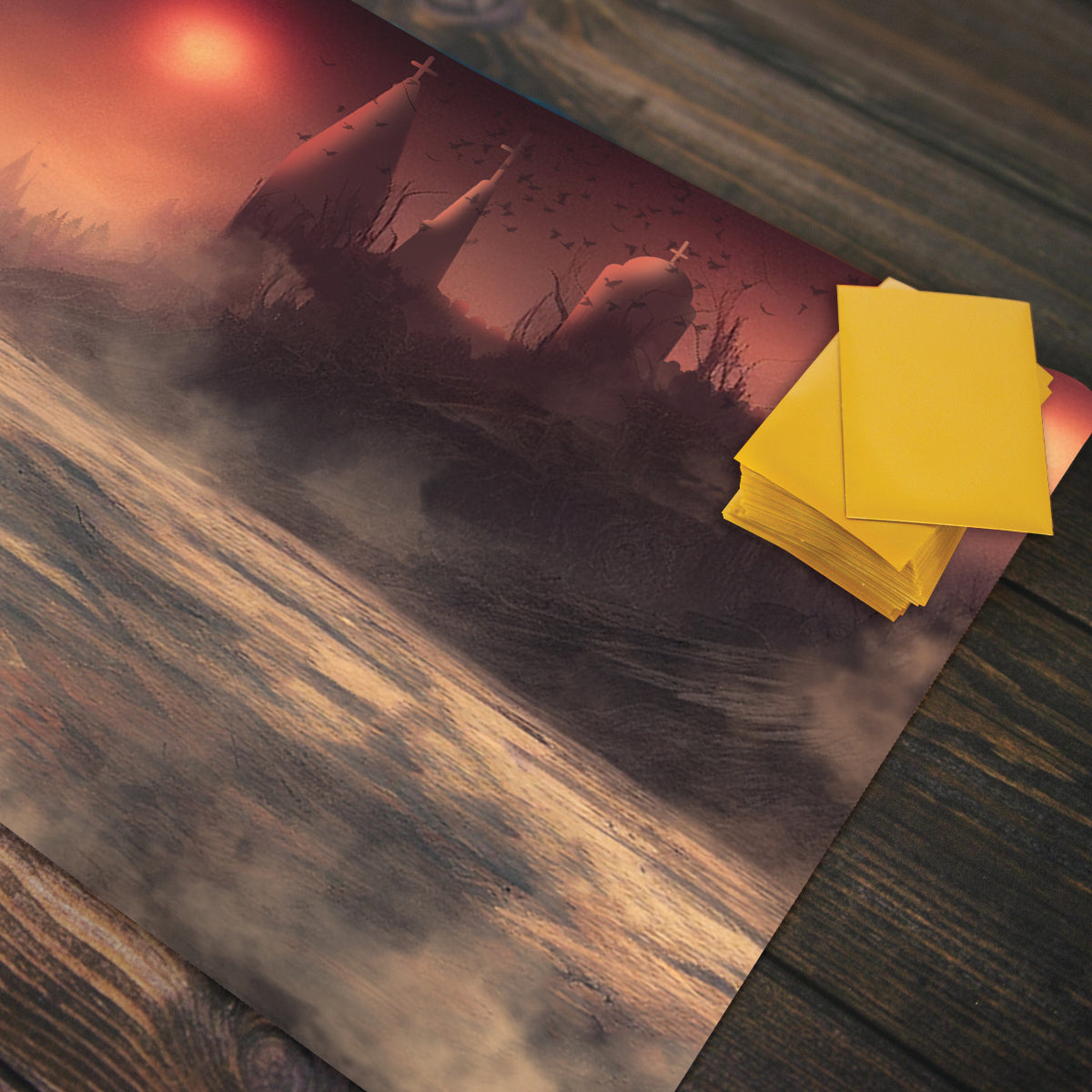 Twin Guardians Playmat - Premium Playmat from Inked Gaming - Just $34.99! Shop now at Game Crave Tournament Store