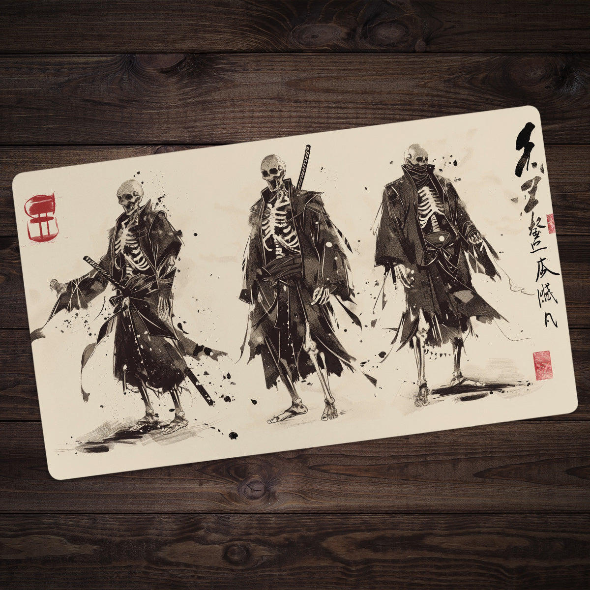 Undead Shinobi Playmat - Premium Playmat from Inked Gaming - Just $34.99! Shop now at Game Crave Tournament Store