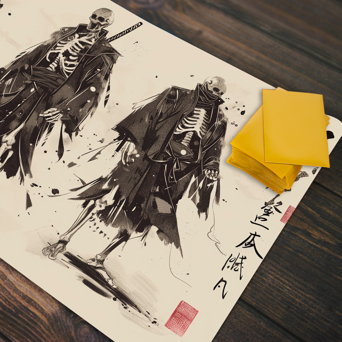 Undead Shinobi Playmat - Premium Playmat from Inked Gaming - Just $34.99! Shop now at Game Crave Tournament Store