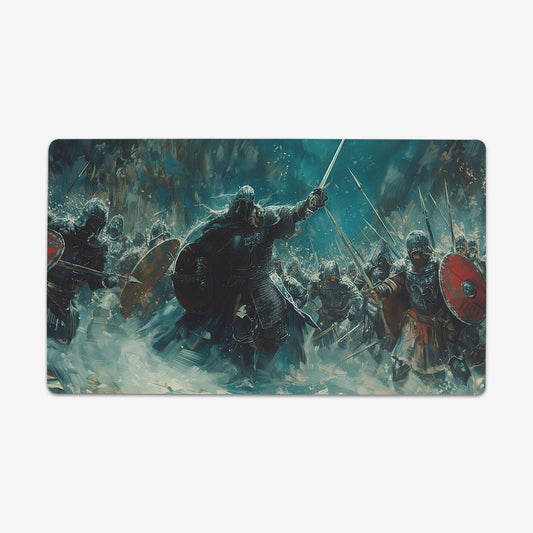 Undead Vikings Playmat - Premium Playmat from Inked Gaming - Just $34.99! Shop now at Game Crave Tournament Store
