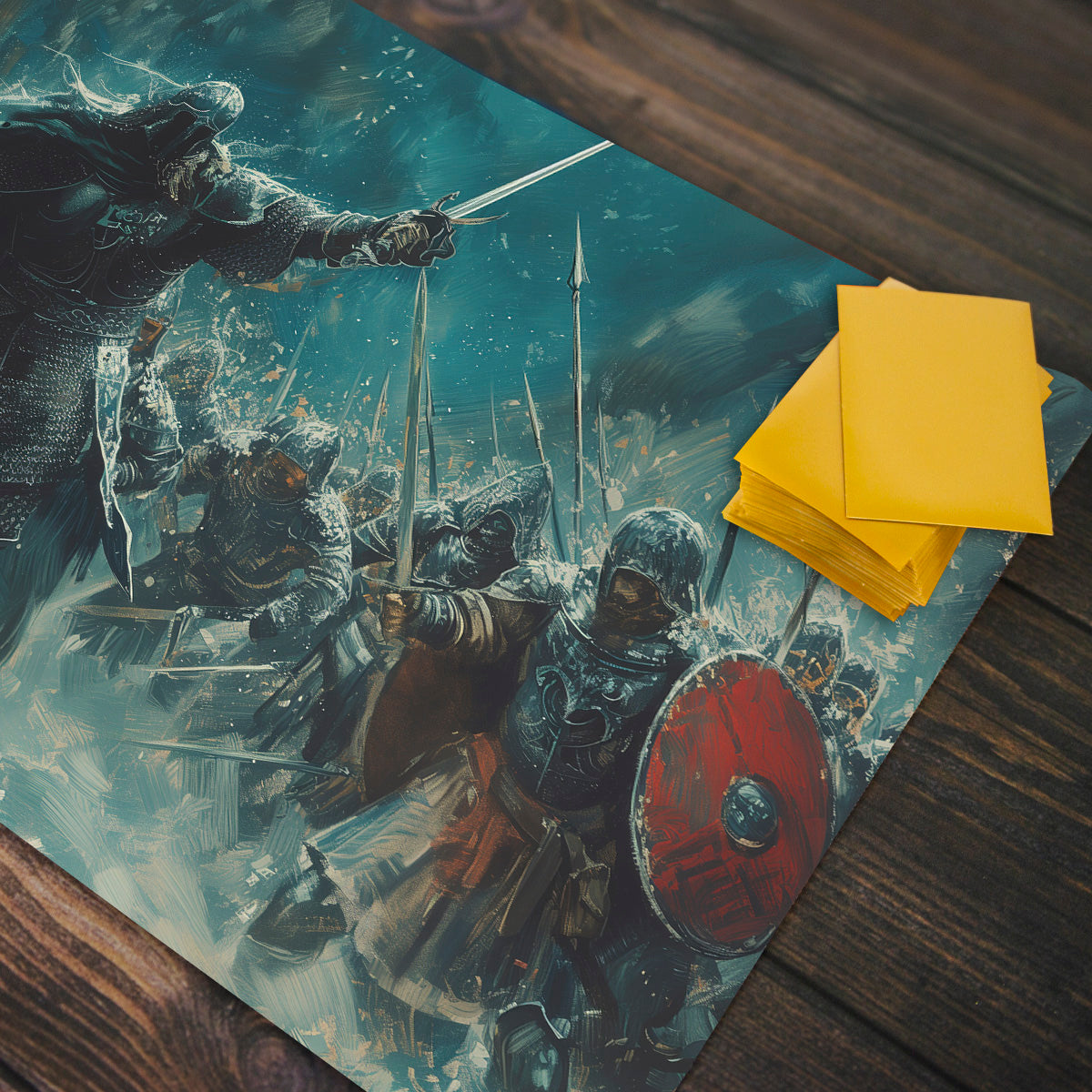 Undead Vikings Playmat - Premium Playmat from Inked Gaming - Just $34.99! Shop now at Game Crave Tournament Store