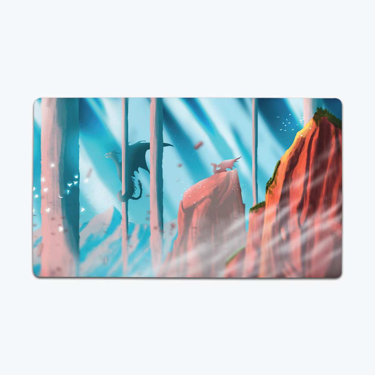 Valley of Drakes Playmat - Premium Playmat from Inked Gaming - Just $34.99! Shop now at Game Crave Tournament Store