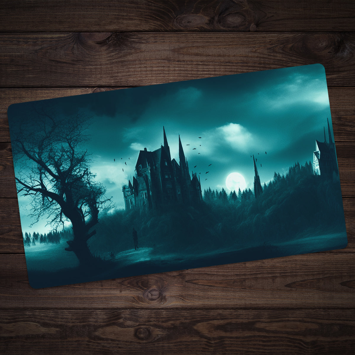 Vampire Mansion Playmat - Premium Playmat from Inked Gaming - Just $34.99! Shop now at Game Crave Tournament Store
