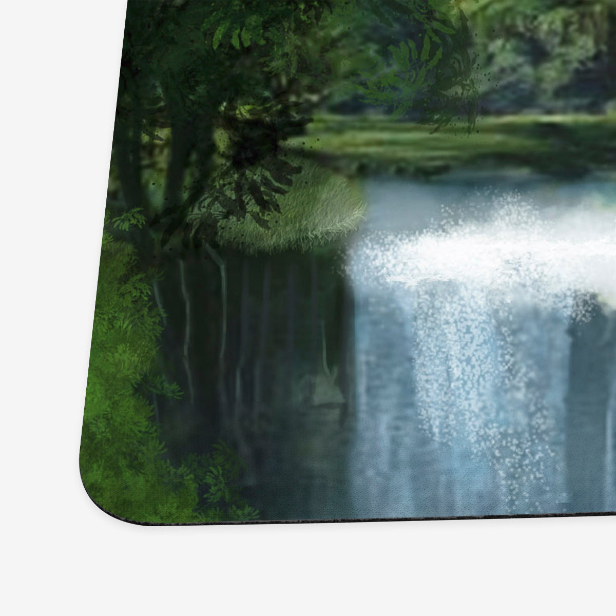 Waterfall Citadel Playmat - Premium Playmat from Inked Gaming - Just $34.99! Shop now at Game Crave Tournament Store