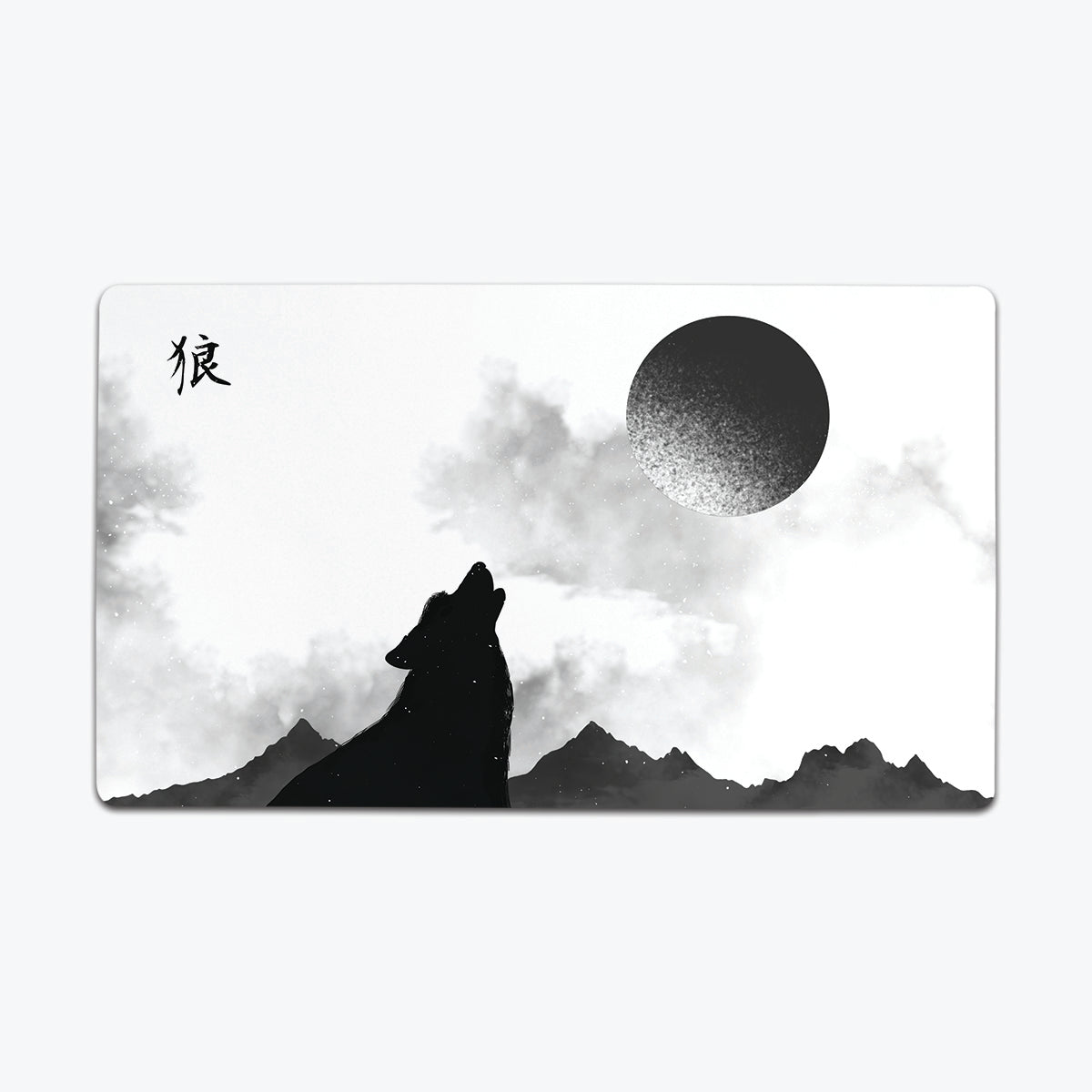 Wolf Shadow Playmat - Premium Playmat from Inked Gaming - Just $34.99! Shop now at Game Crave Tournament Store