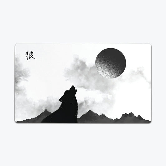 Wolf Shadow Playmat - Premium Playmat from Inked Gaming - Just $34.99! Shop now at Game Crave Tournament Store