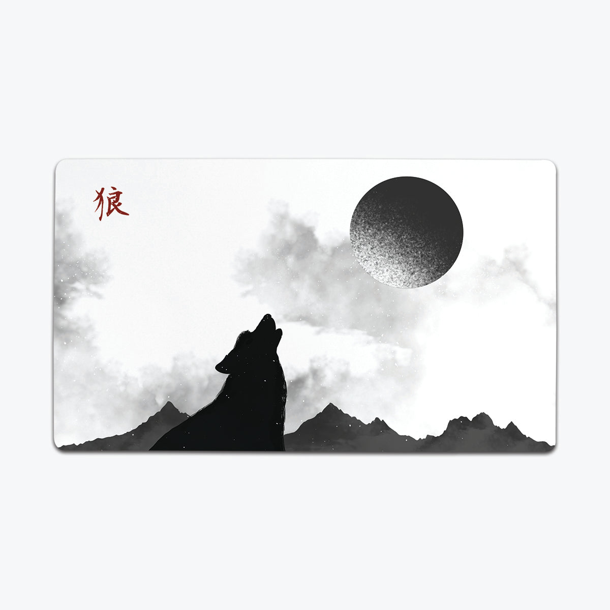 Wolf Shadow Playmat - Premium Playmat from Inked Gaming - Just $34.99! Shop now at Game Crave Tournament Store