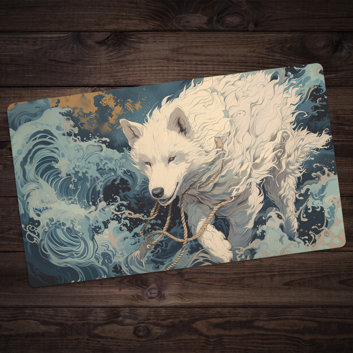 Wolf Spirit Playmat - Premium Playmat from Inked Gaming - Just $34.99! Shop now at Game Crave Tournament Store