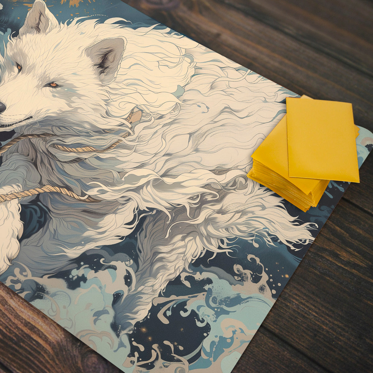 Wolf Spirit Playmat - Premium Playmat from Inked Gaming - Just $34.99! Shop now at Game Crave Tournament Store