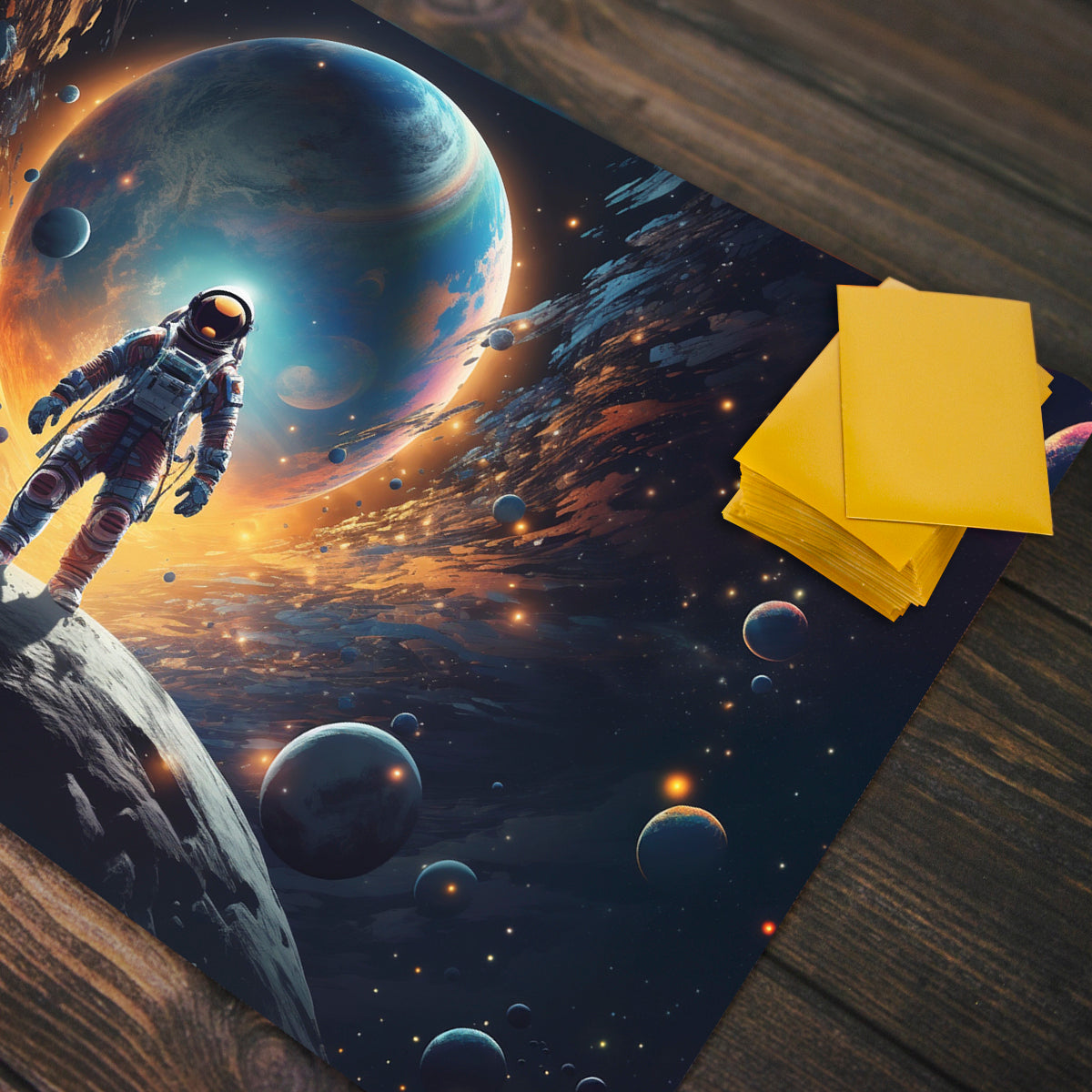 World Explorer Playmat - Premium Playmat from Inked Gaming - Just $34.99! Shop now at Game Crave Tournament Store