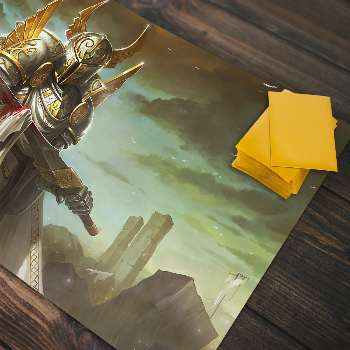 Soldier Card Game Tokens Playmat - Premium Playmat from Inked Gaming - Just $34.99! Shop now at Game Crave Tournament Store