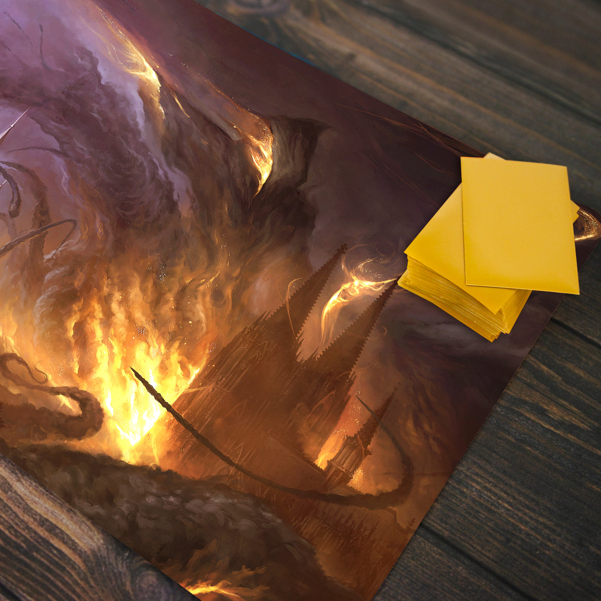 Spirit of Fire Playmat - Premium Playmat from Inked Gaming - Just $34.99! Shop now at Game Crave Tournament Store