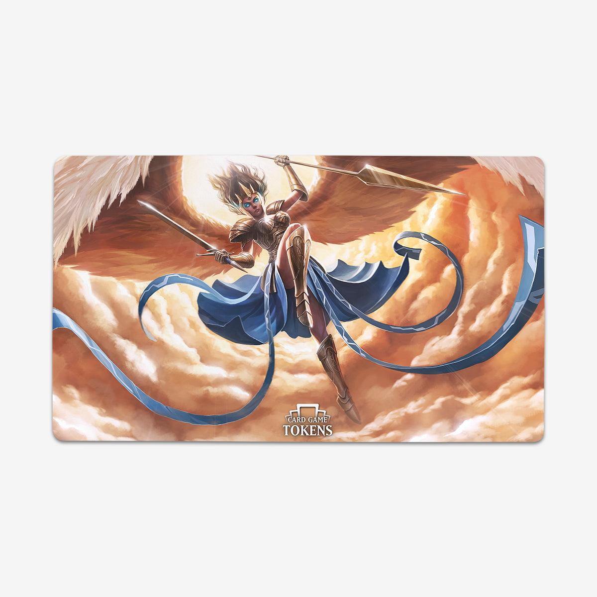 The Last Stand Angel Playmat - Premium Playmat from Inked Gaming - Just $34.99! Shop now at Game Crave Tournament Store