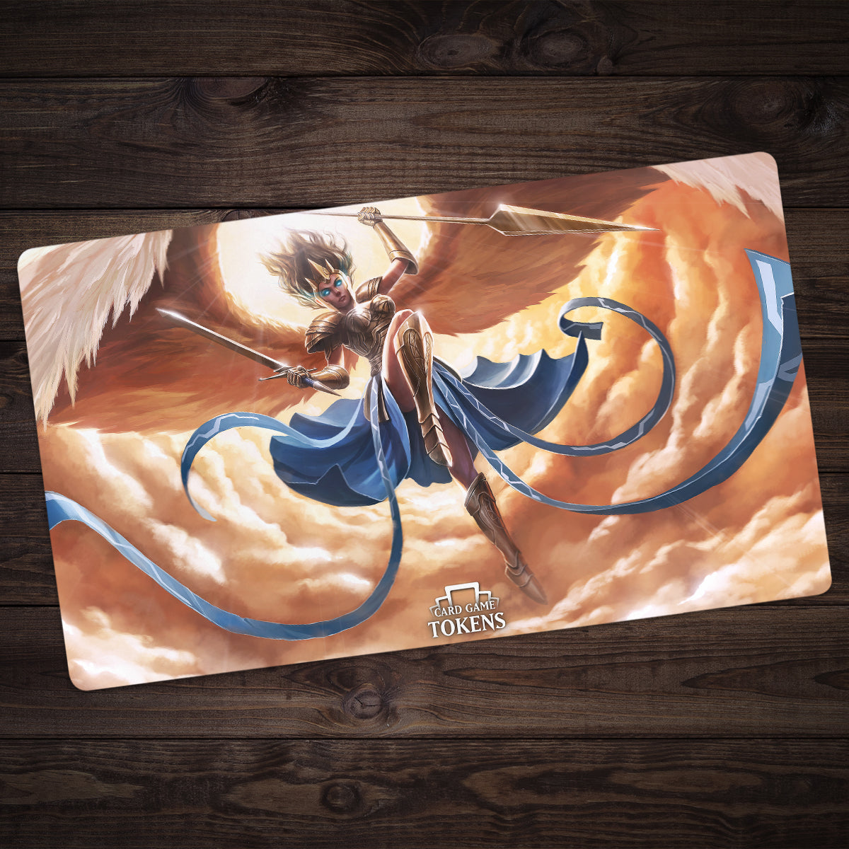 The Last Stand Angel Playmat - Premium Playmat from Inked Gaming - Just $34.99! Shop now at Game Crave Tournament Store