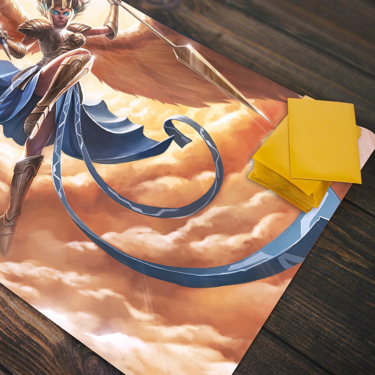 The Last Stand Angel Playmat - Premium Playmat from Inked Gaming - Just $34.99! Shop now at Game Crave Tournament Store