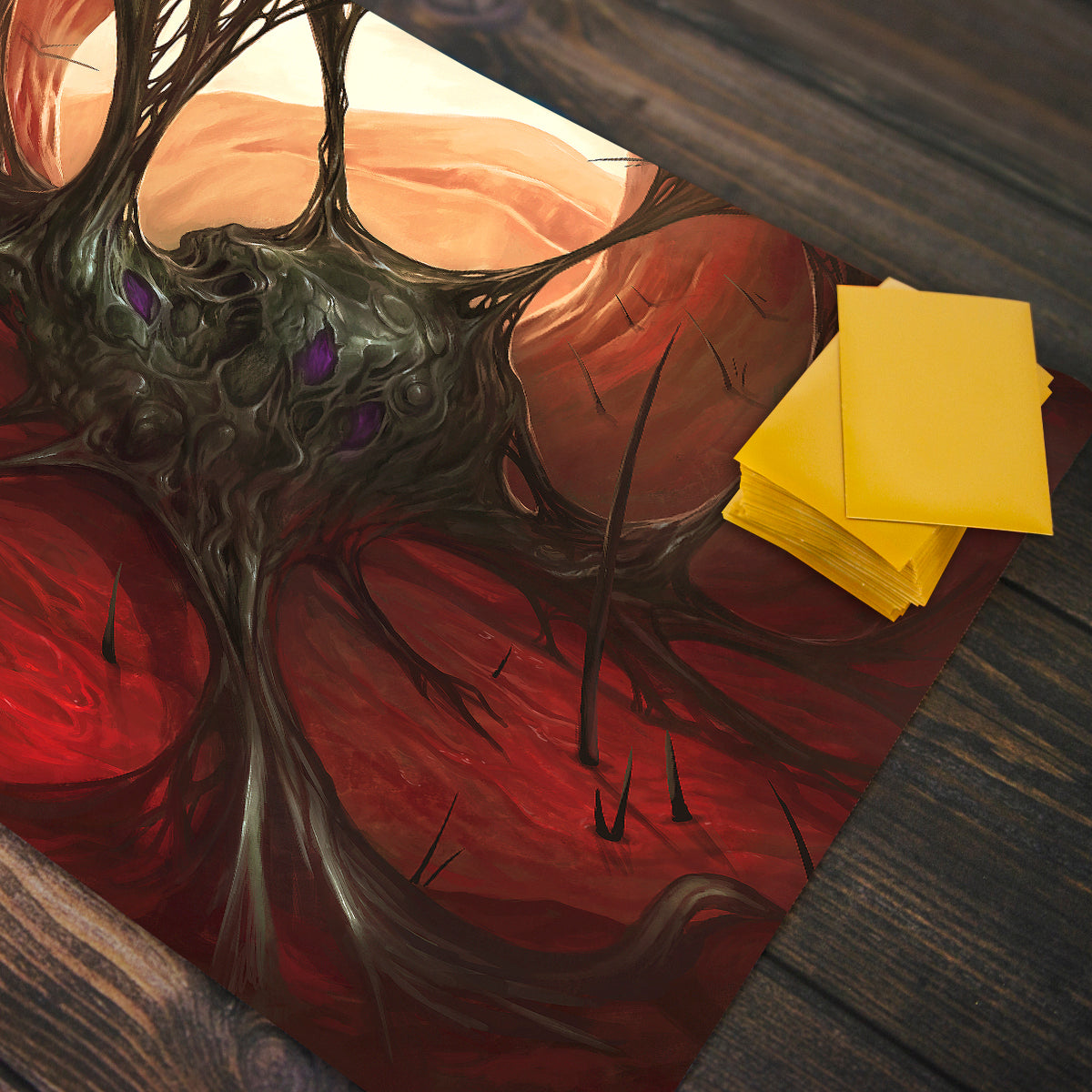 The infected Playmat - Premium Playmat from Inked Gaming - Just $34.99! Shop now at Game Crave Tournament Store