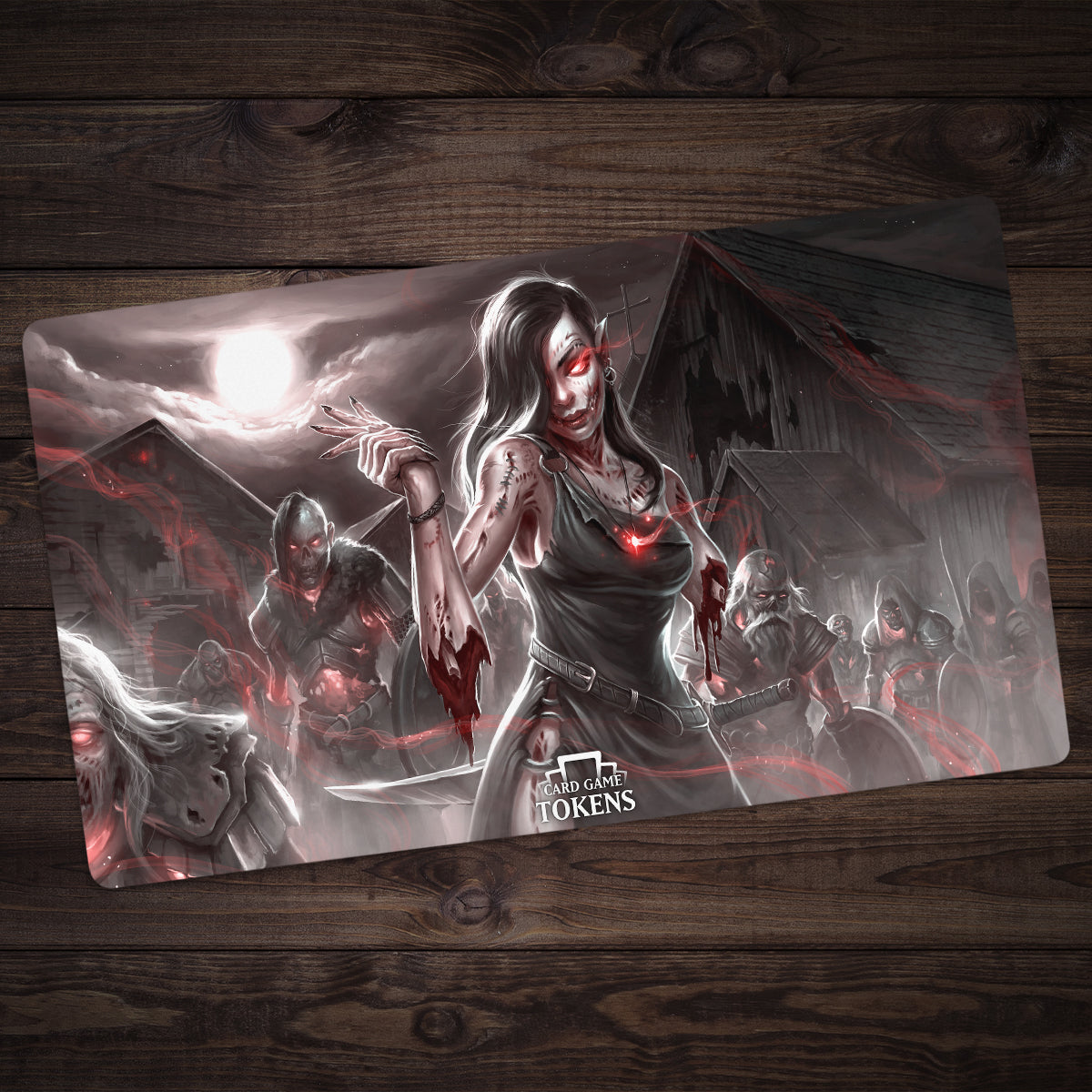 Zombie Army Playmat - Premium Playmat from Inked Gaming - Just $34.99! Shop now at Game Crave Tournament Store