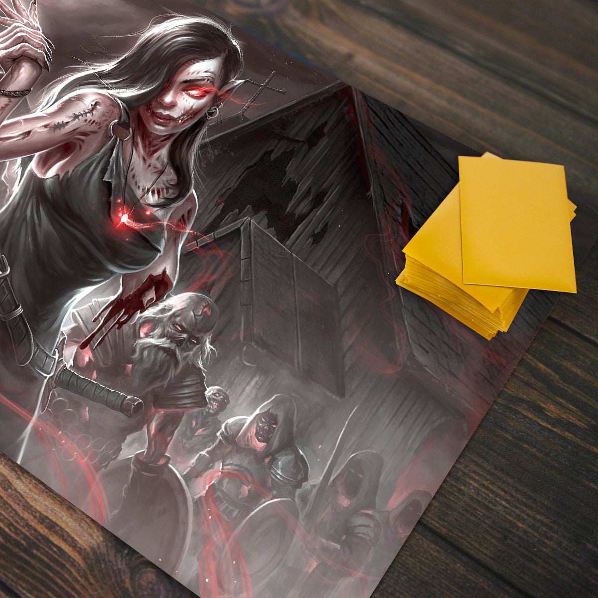 Zombie Army Playmat - Premium Playmat from Inked Gaming - Just $34.99! Shop now at Game Crave Tournament Store