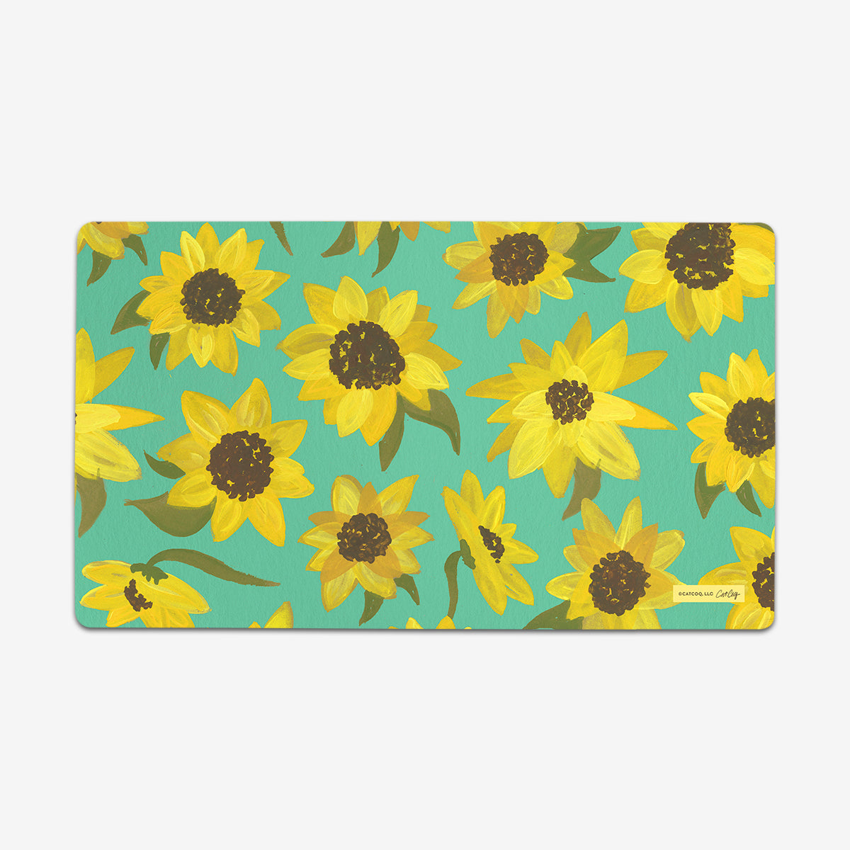 Sunflowers Acrylic Playmat - Premium Playmat from Inked Gaming - Just $34.99! Shop now at Game Crave Tournament Store