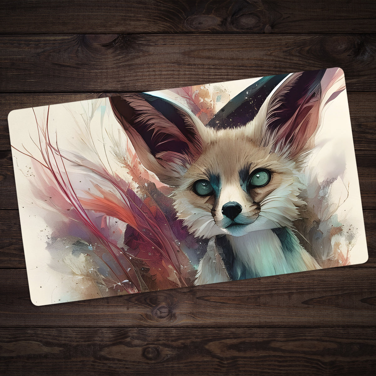 Watchful Fennec Playmat - Premium Playmat from Inked Gaming - Just $34.99! Shop now at Game Crave Tournament Store