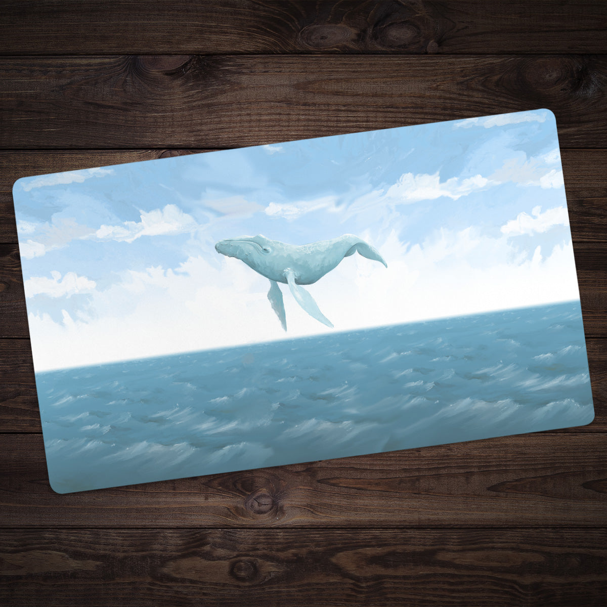 Sky Whale Playmat - Premium Playmat from Inked Gaming - Just $34.99! Shop now at Game Crave Tournament Store