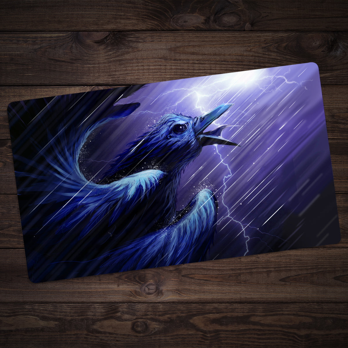 Unstoppable Crow Playmat - Premium Playmat from Inked Gaming - Just $34.99! Shop now at Game Crave Tournament Store