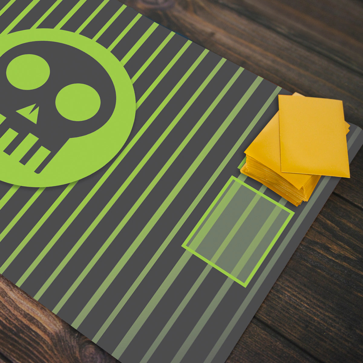 Toxic Skull Playmat - Premium Playmat from Inked Gaming - Just $34.99! Shop now at Game Crave Tournament Store