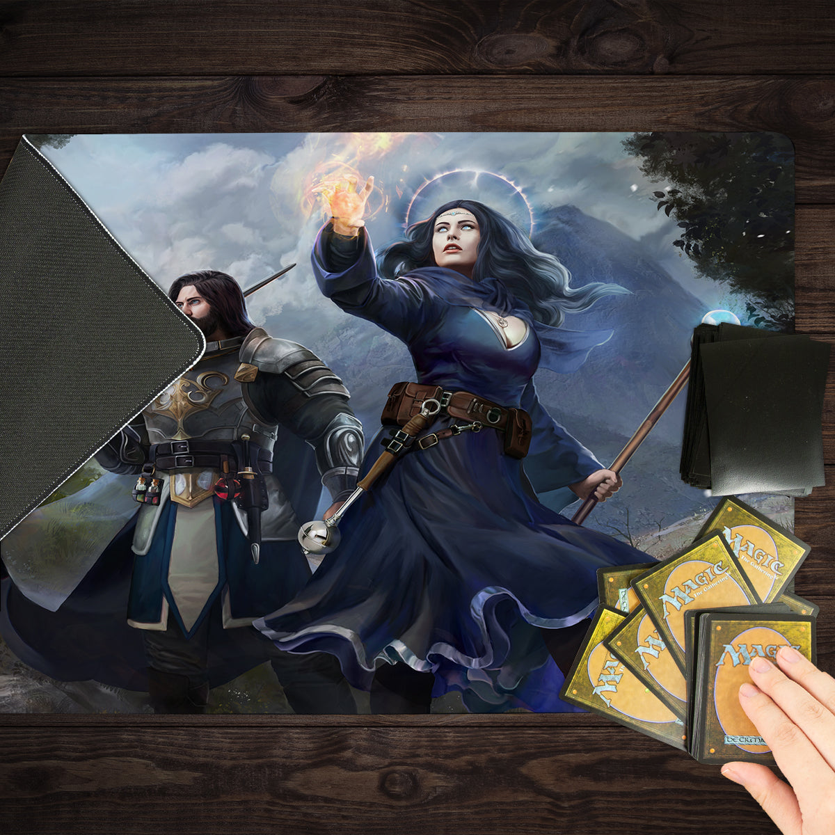 The Wanderers Playmat - Premium Playmat from Inked Gaming - Just $34.99! Shop now at Game Crave Tournament Store