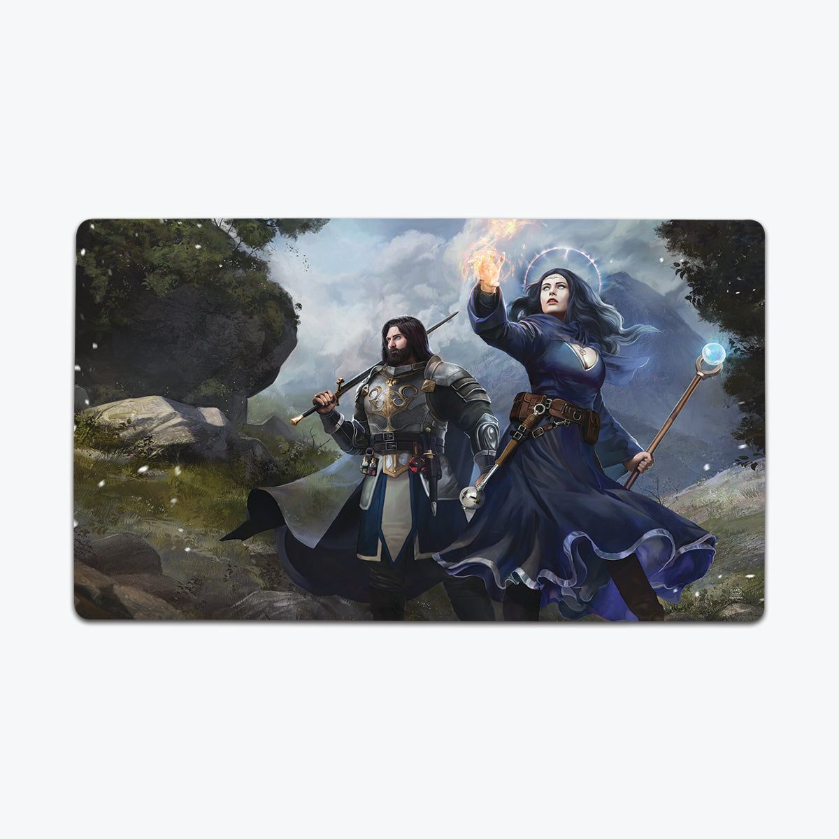 The Wanderers Playmat - Premium Playmat from Inked Gaming - Just $34.99! Shop now at Game Crave Tournament Store