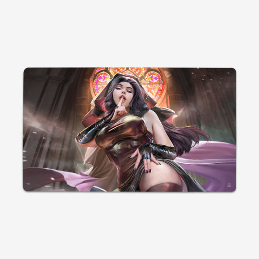 Warlock Sinner Playmat - Premium Playmat from Inked Gaming - Just $34.99! Shop now at Game Crave Tournament Store