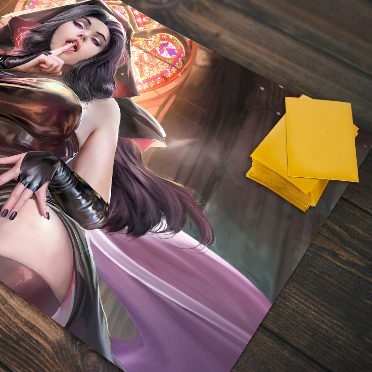 Warlock Sinner Playmat - Premium Playmat from Inked Gaming - Just $34.99! Shop now at Game Crave Tournament Store