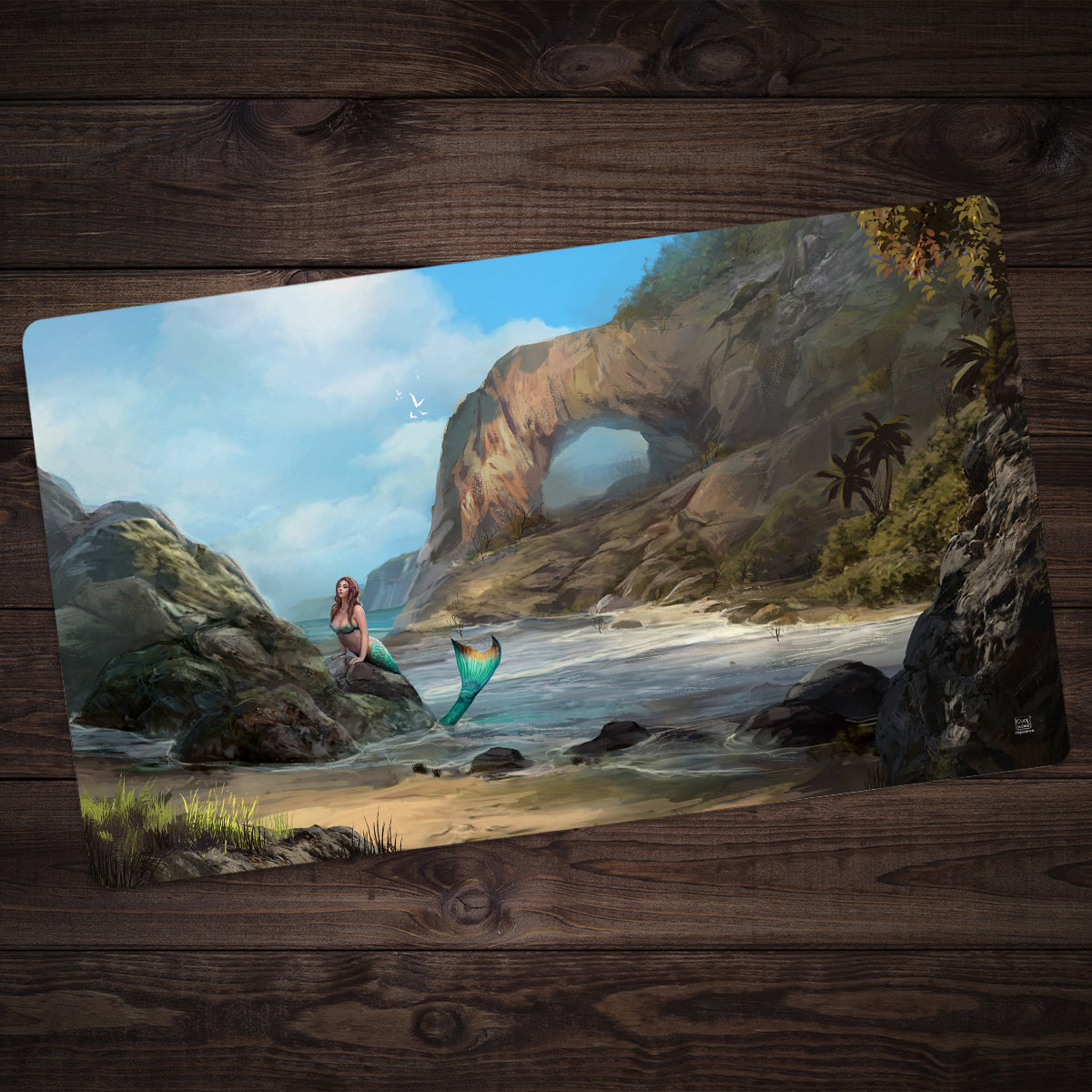 Sunbathing Playmat - Premium Playmat from Inked Gaming - Just $34.99! Shop now at Game Crave Tournament Store