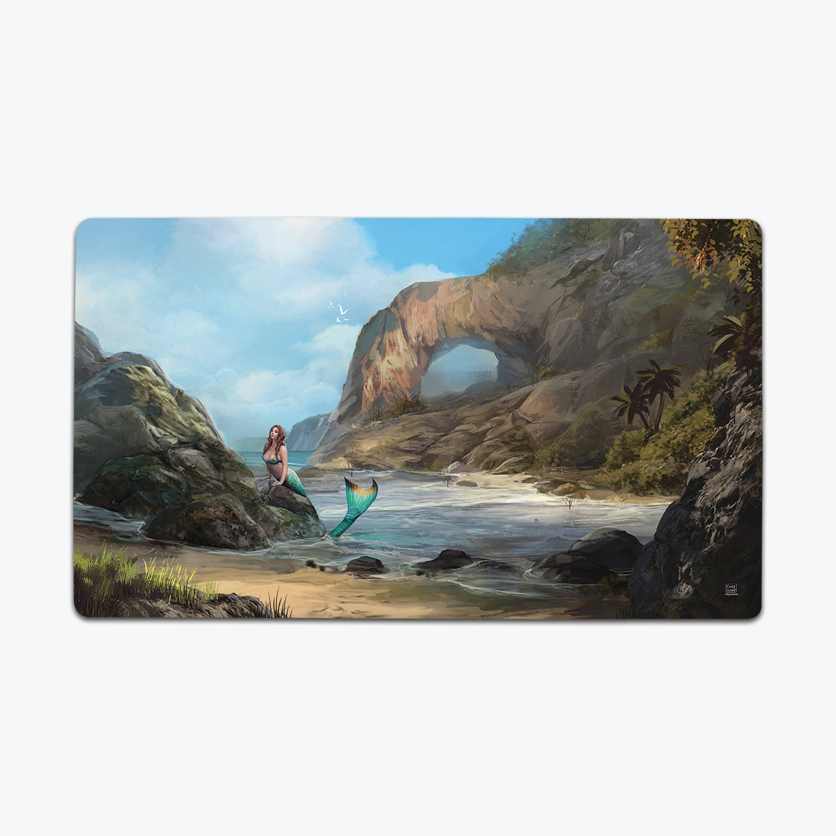 Sunbathing Playmat - Premium Playmat from Inked Gaming - Just $34.99! Shop now at Game Crave Tournament Store