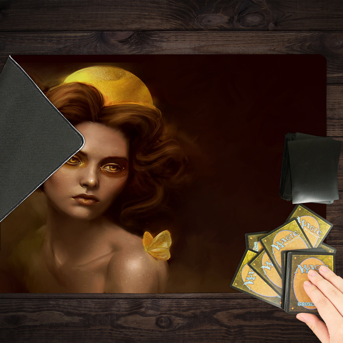 The Golden Hour Playmat - Premium Playmat from Inked Gaming - Just $34.99! Shop now at Game Crave Tournament Store