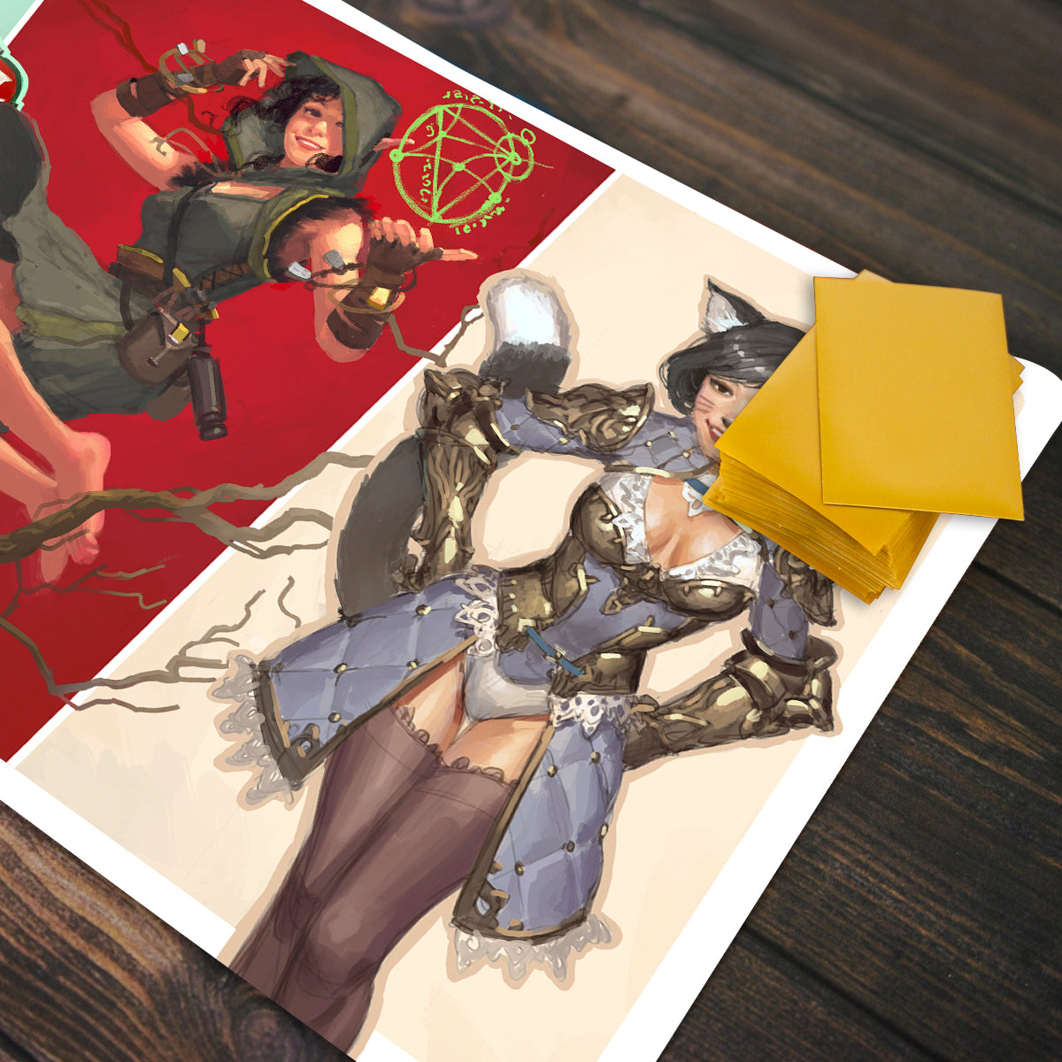 Trio Playmat - Premium Playmat from Inked Gaming - Just $34.99! Shop now at Game Crave Tournament Store