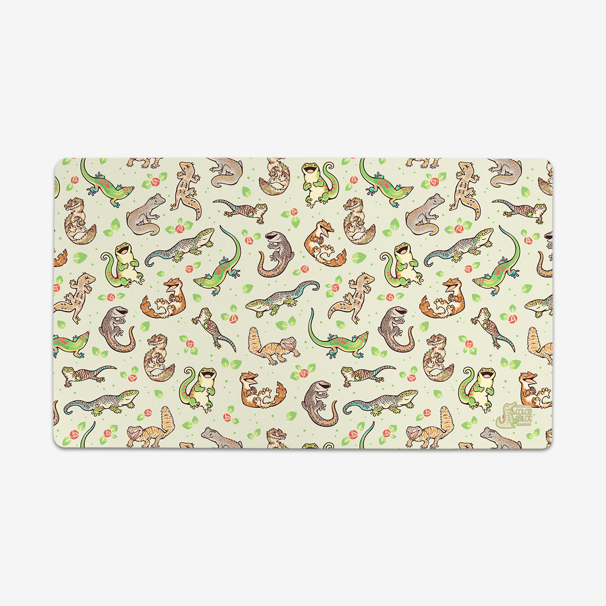 Spring Geckos Playmat - Premium Playmat from Inked Gaming - Just $34.99! Shop now at Game Crave Tournament Store