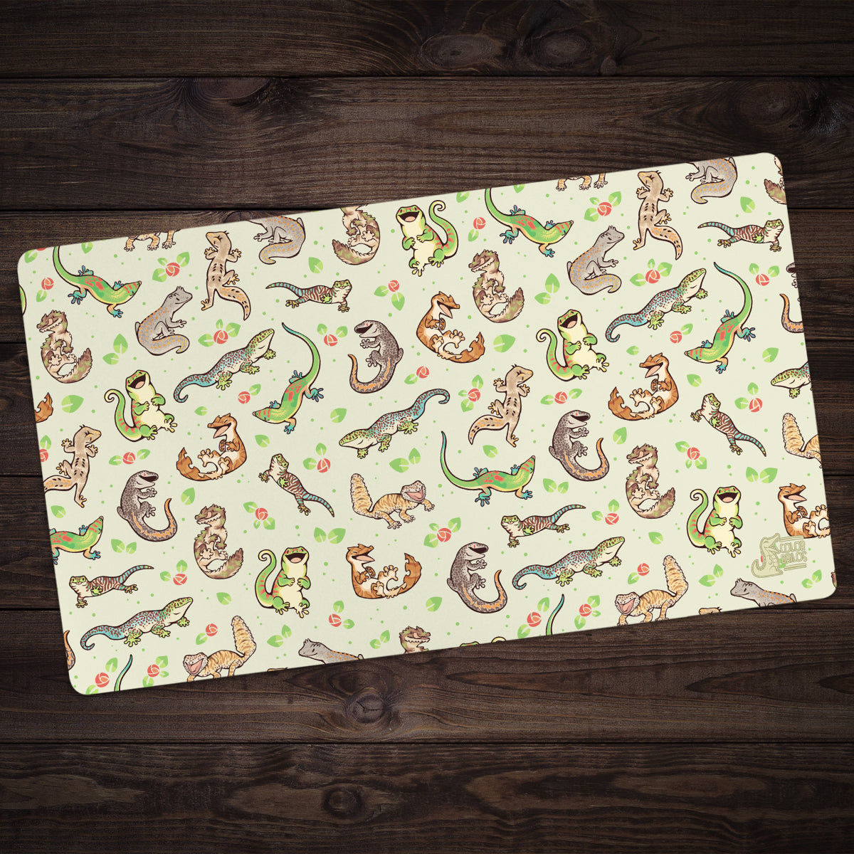 Spring Geckos Playmat - Premium Playmat from Inked Gaming - Just $34.99! Shop now at Game Crave Tournament Store