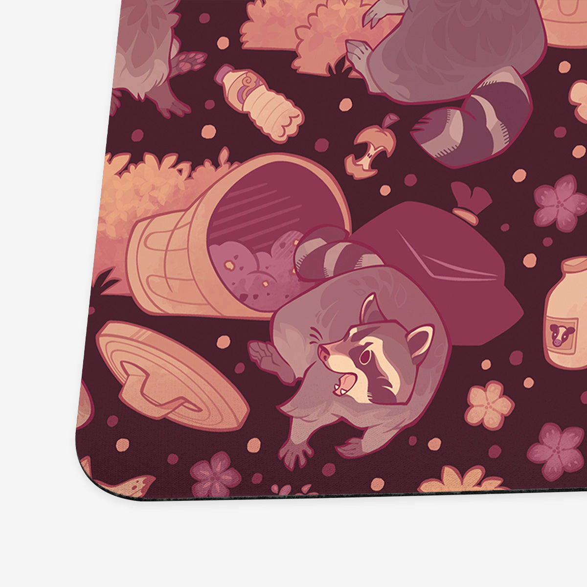 Trash Connoisseur Raccoons Playmat - Premium Playmat from Inked Gaming - Just $34.99! Shop now at Game Crave Tournament Store