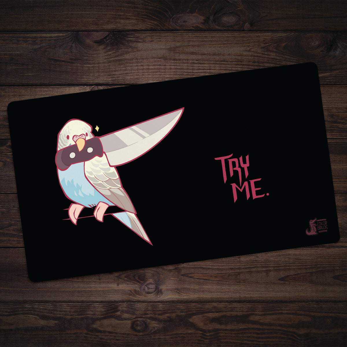 Try Me Playmat - Premium Playmat from Inked Gaming - Just $34.99! Shop now at Game Crave Tournament Store