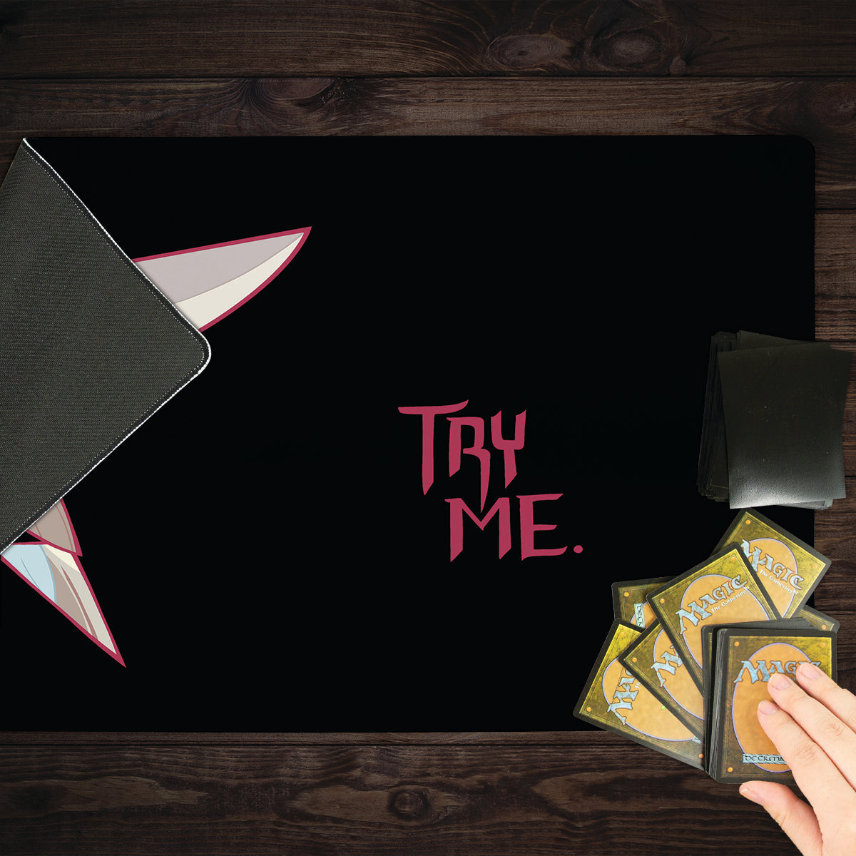 Try Me Playmat - Premium Playmat from Inked Gaming - Just $34.99! Shop now at Game Crave Tournament Store