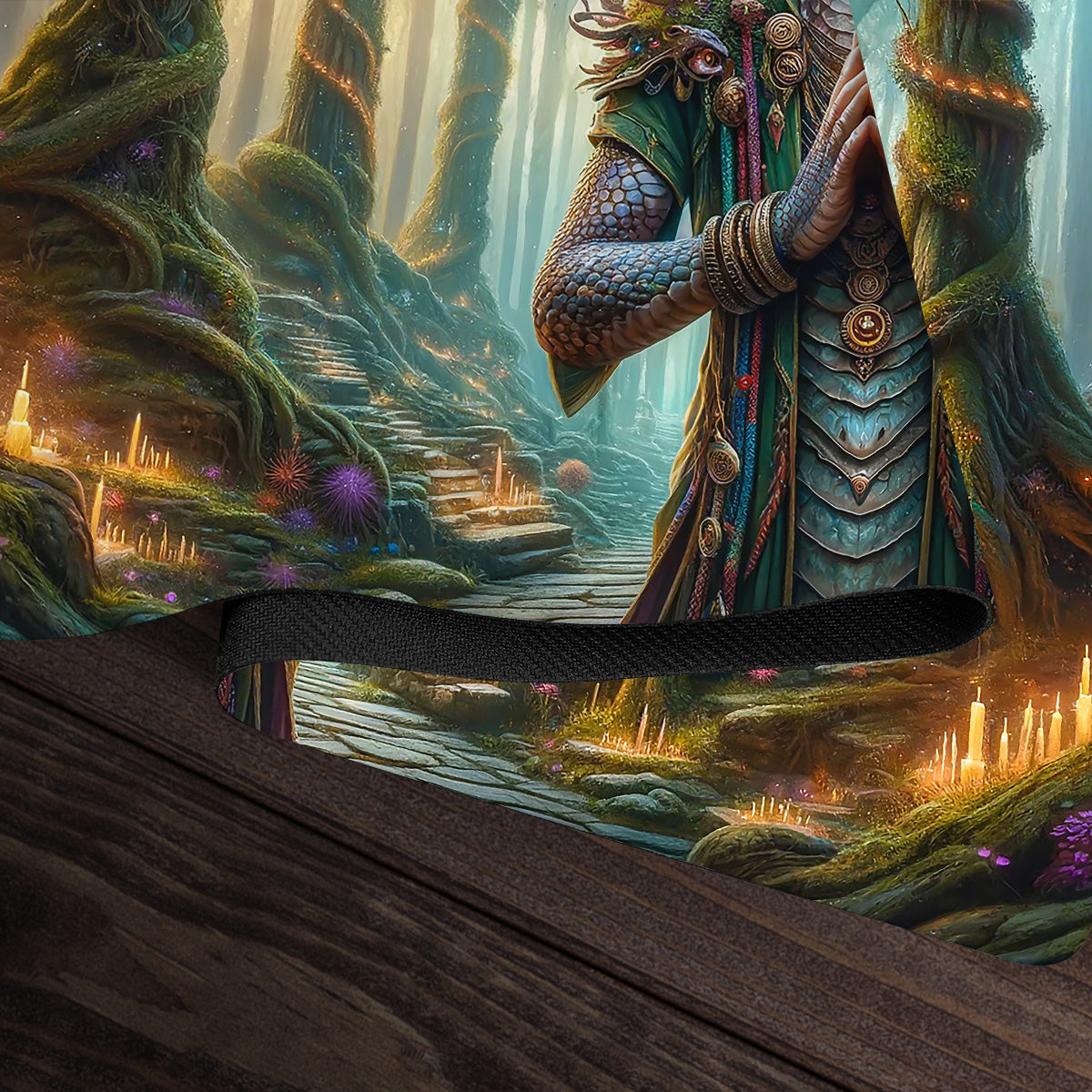 Snake Shaman Playmat - Premium Playmat from Inked Gaming - Just $34.99! Shop now at Game Crave Tournament Store