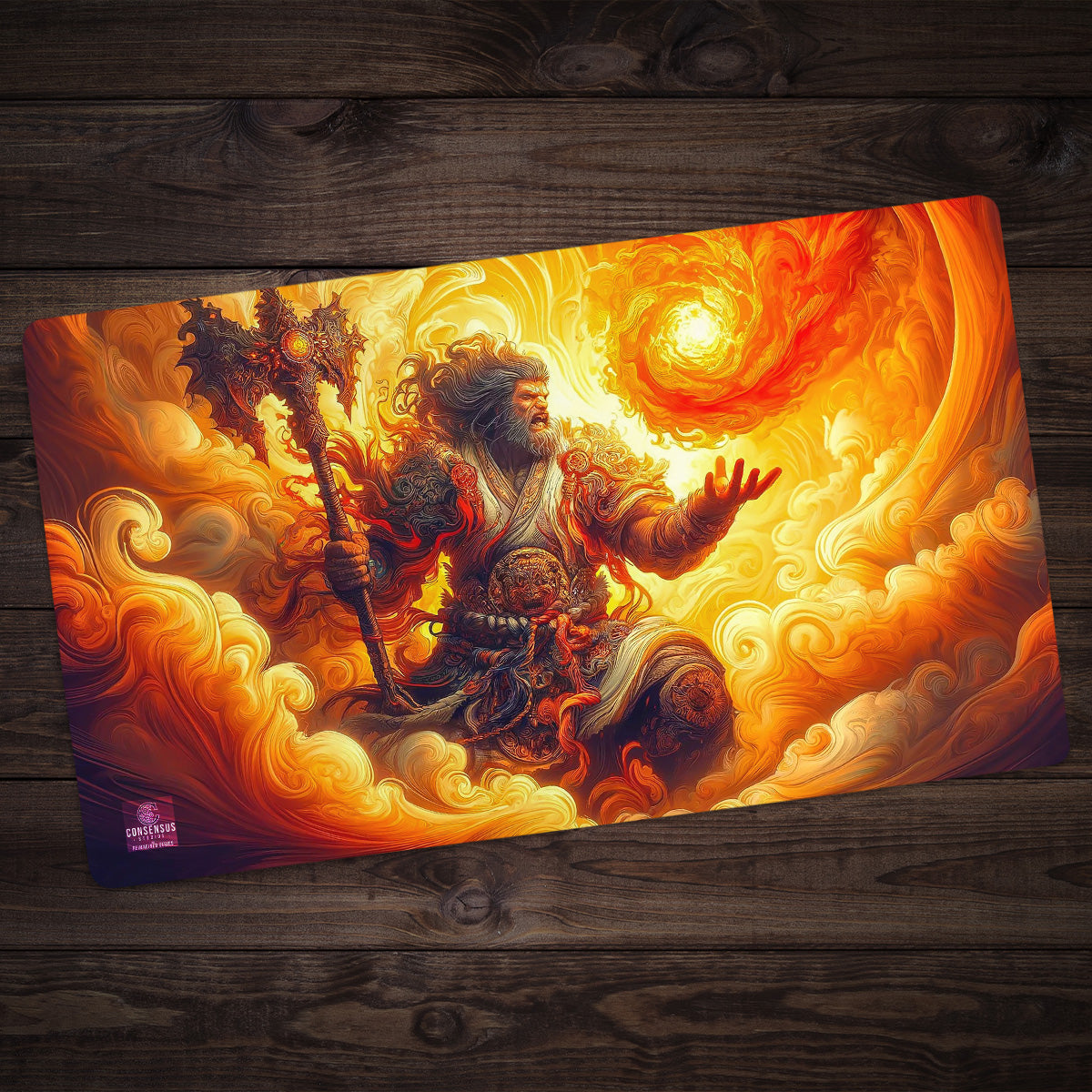 Sun Barbarian Playmat - Premium Playmat from Inked Gaming - Just $34.99! Shop now at Game Crave Tournament Store