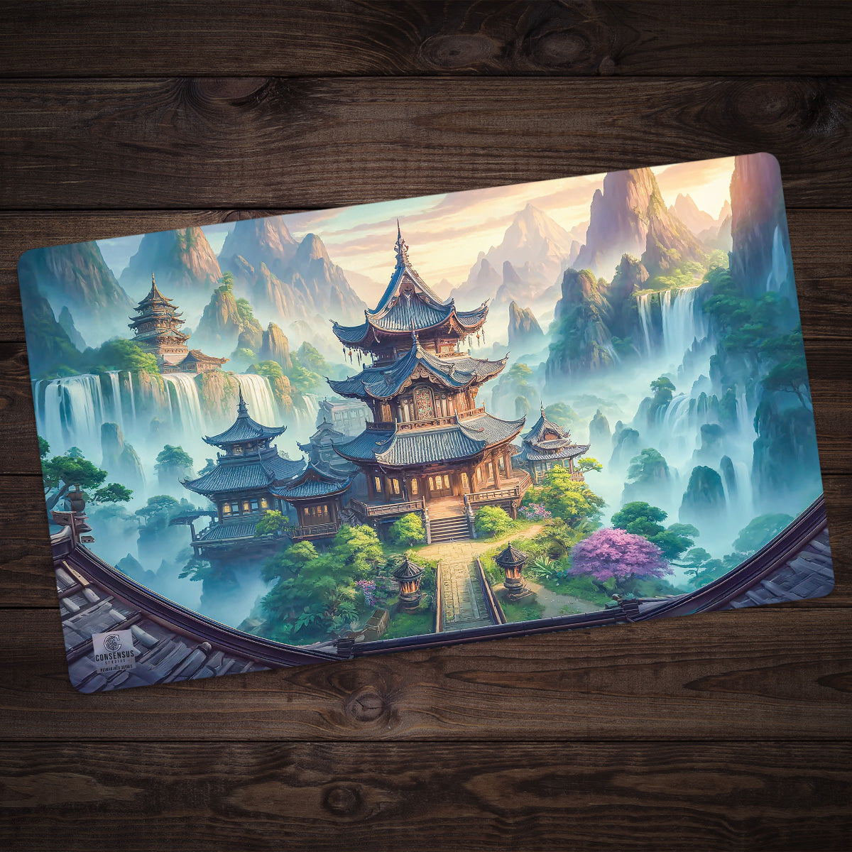 Temple Valley Playmat - Premium Playmat from Inked Gaming - Just $34.99! Shop now at Game Crave Tournament Store