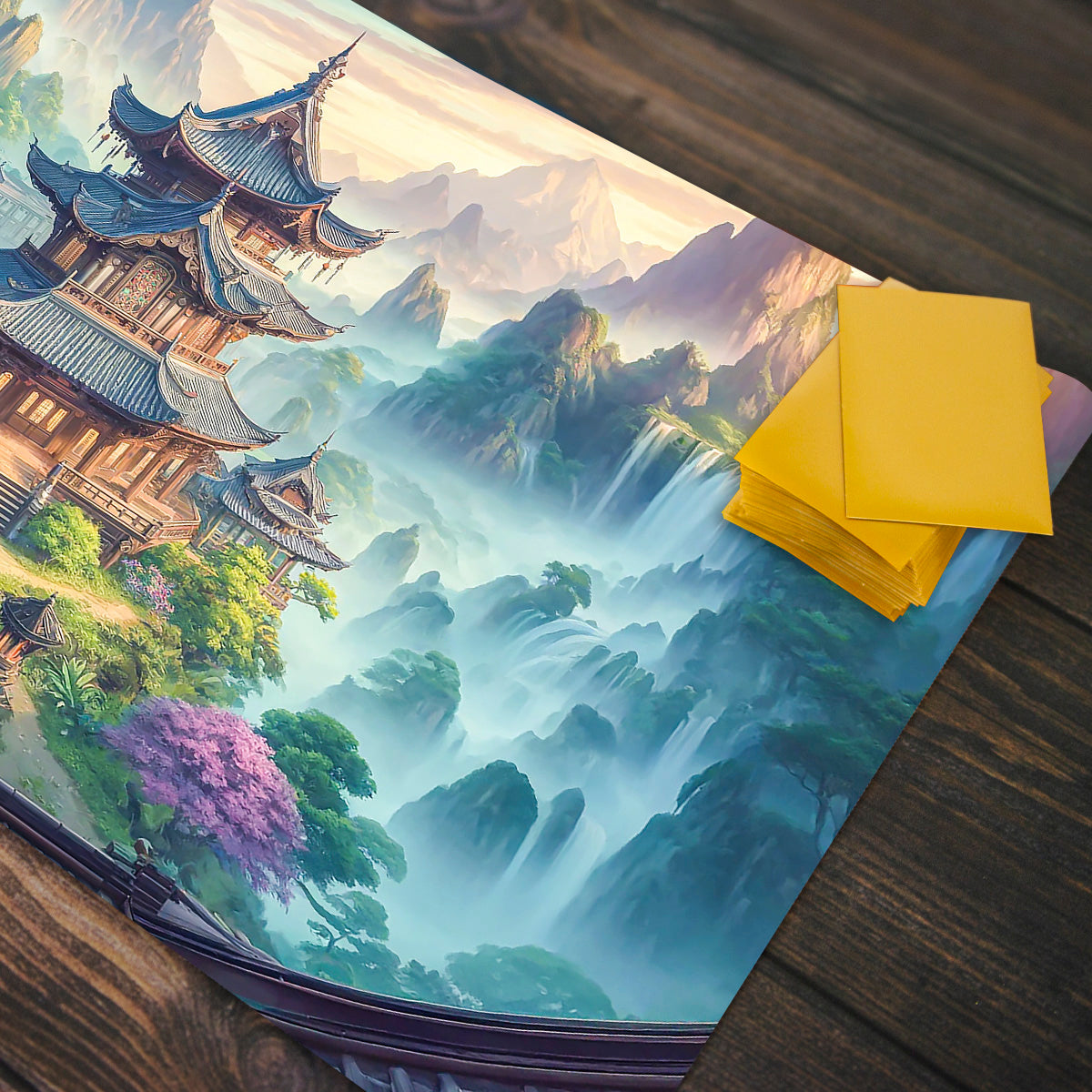 Temple Valley Playmat - Premium Playmat from Inked Gaming - Just $34.99! Shop now at Game Crave Tournament Store