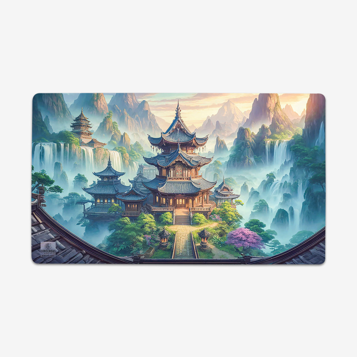 Temple Valley Playmat - Premium Playmat from Inked Gaming - Just $34.99! Shop now at Game Crave Tournament Store