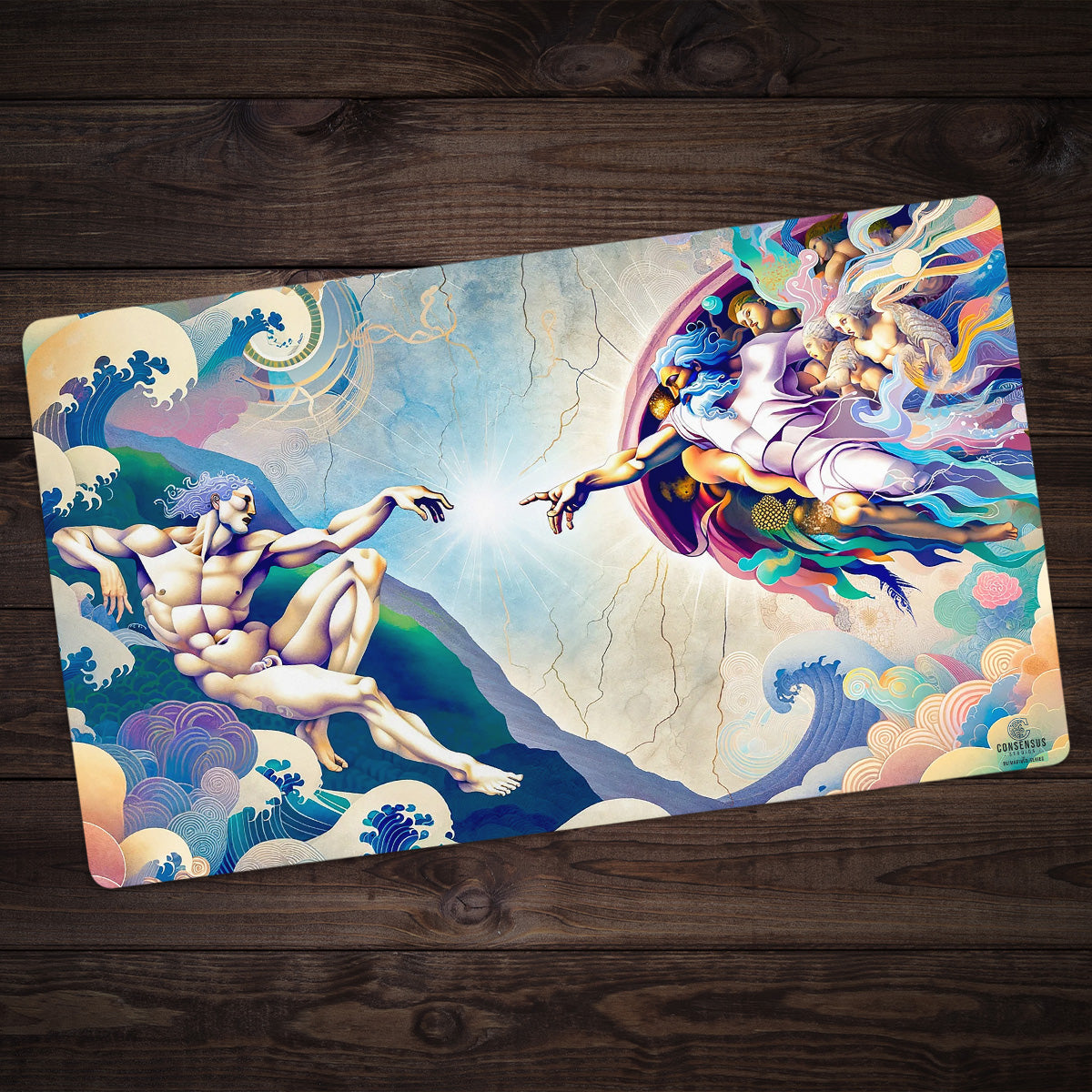 The Creation Playmat - Premium Playmat from Inked Gaming - Just $34.99! Shop now at Game Crave Tournament Store