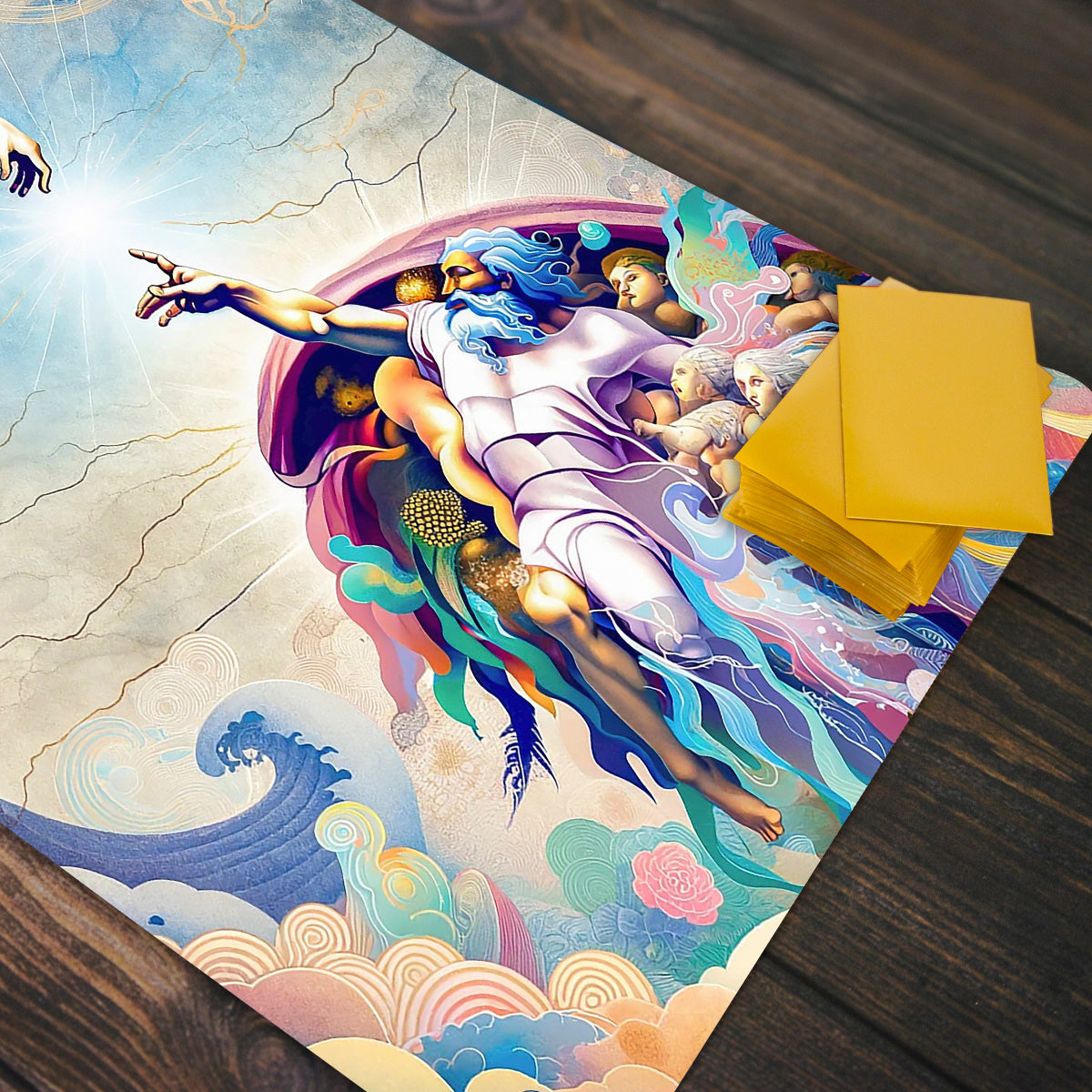 The Creation Playmat - Premium Playmat from Inked Gaming - Just $34.99! Shop now at Game Crave Tournament Store