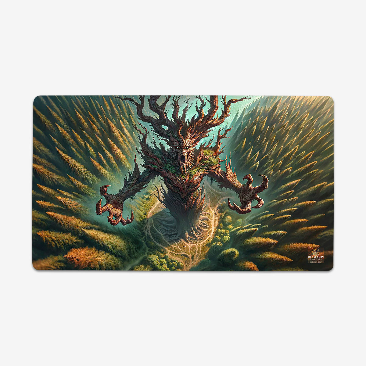 Treefolk From Sky Playmat - Premium Playmat from Inked Gaming - Just $34.99! Shop now at Game Crave Tournament Store